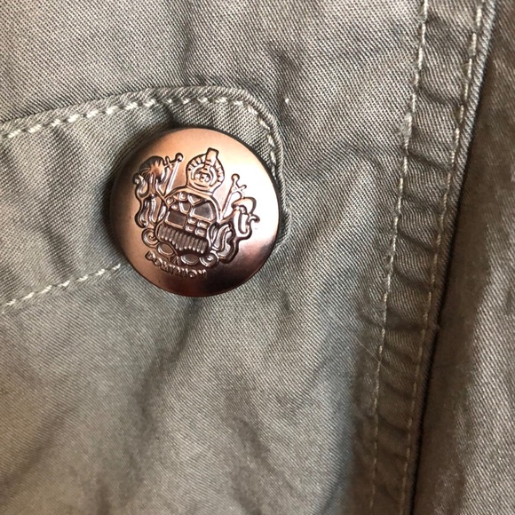 Military style thin blazer - Picture 3 of 3